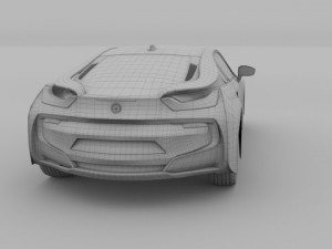 bmw i8 3D Модель