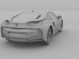 bmw i8 3D Модель