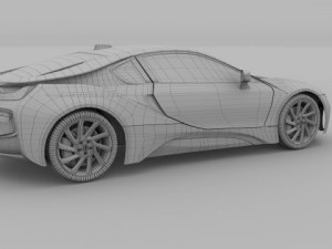 bmw i8 3D Модель