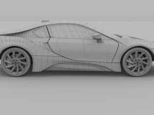 bmw i8 3D Модель