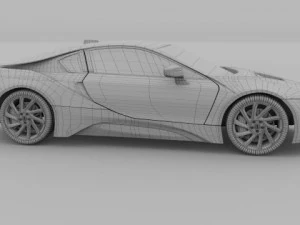 bmw i8 3D Model
