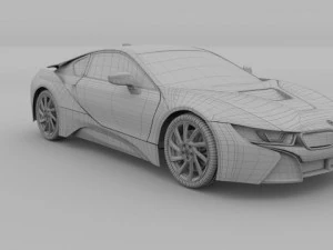 bmw i8 3D Model