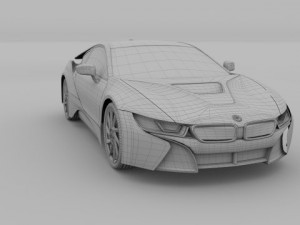 bmw i8 3D Модель