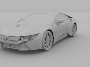 bmw i8 3D Модель