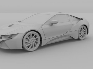 bmw i8 3D Модель