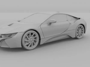 bmw i8 3D Model