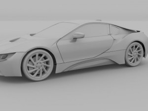 bmw i8 3D Модель