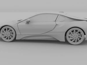 bmw i8 3D Model