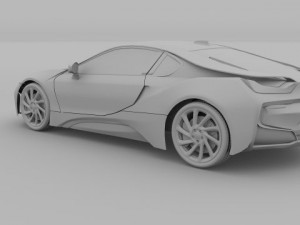 bmw i8 3D Модель