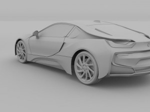 bmw i8 3D Модель