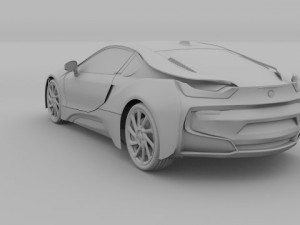 bmw i8 3D Модель