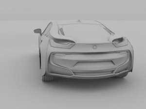 bmw i8 3D Модель