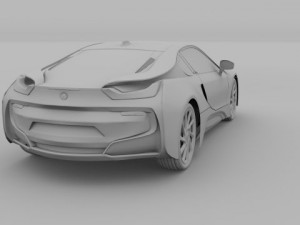 bmw i8 3D Модель