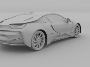 bmw i8 3D Модель