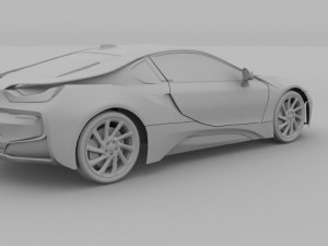 bmw i8 3D Модель