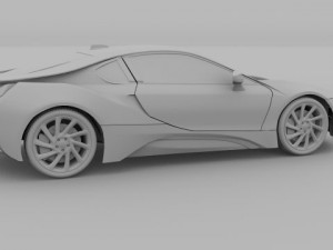 bmw i8 3D Модель