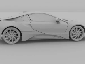 bmw i8 3D Model
