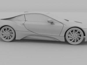 bmw i8 3D Модель