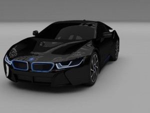 bmw i8 3D 模型