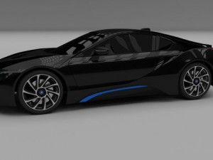 bmw i8 3D 模型
