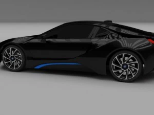 BMW i8 Modello 3D