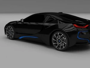 BMW i8 Modello 3D