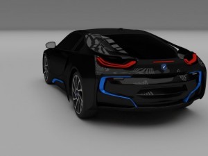 bmw i8 3D 模型
