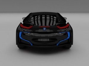 bmw i8 3D 模型
