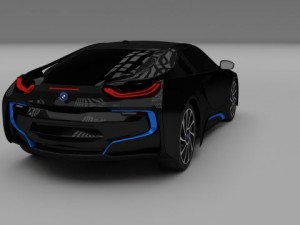 bmw i8 3D 模型