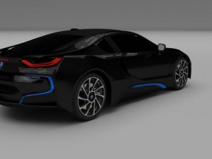 bmw i8 3D 模型