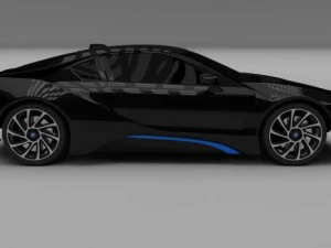 BMW i8 Modello 3D
