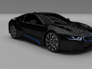 bmw i8 3D 模型