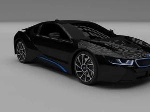 BMW i8 Modello 3D