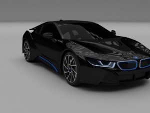 bmw i8 3D 模型
