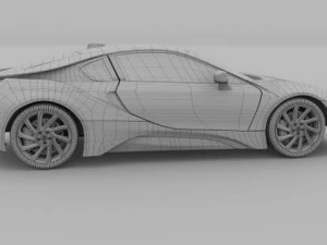 BMW i8 Modello 3D