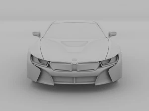 BMW i8 Modello 3D