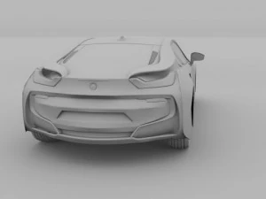 BMW i8 Modello 3D