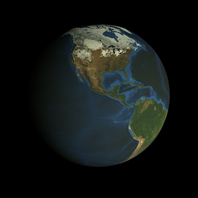 hd animated earth model 3D Model .c4d .max .obj .3ds .fbx .stl .blend 