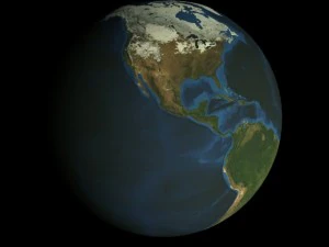 hd animated earth model 3D Model