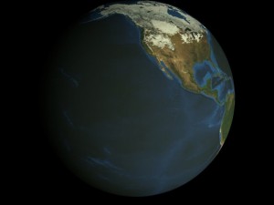 hd animated earth model 3D Model