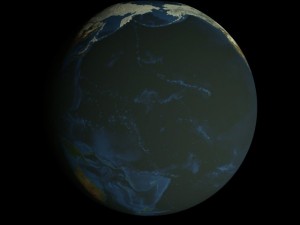 hd animated earth model 3D Model