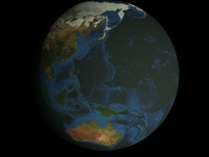 hd animated earth model 3D Model