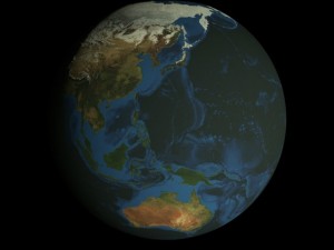 hd animated earth model 3D Model