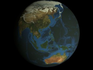 hd animated earth model 3D Model