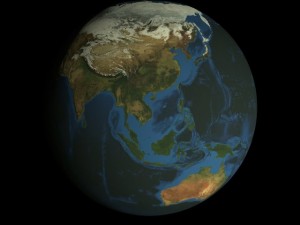 hd animated earth model 3D Model