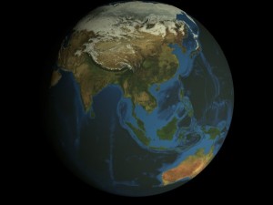 hd animated earth model 3D Model