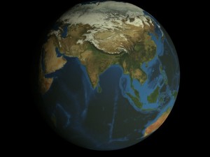 hd animated earth model 3D Model