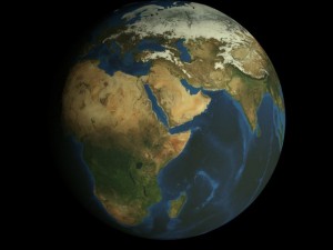 hd animated earth model 3D Model