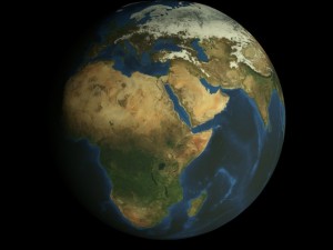 hd animated earth model 3D Model