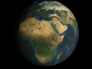 hd animated earth model 3D Model